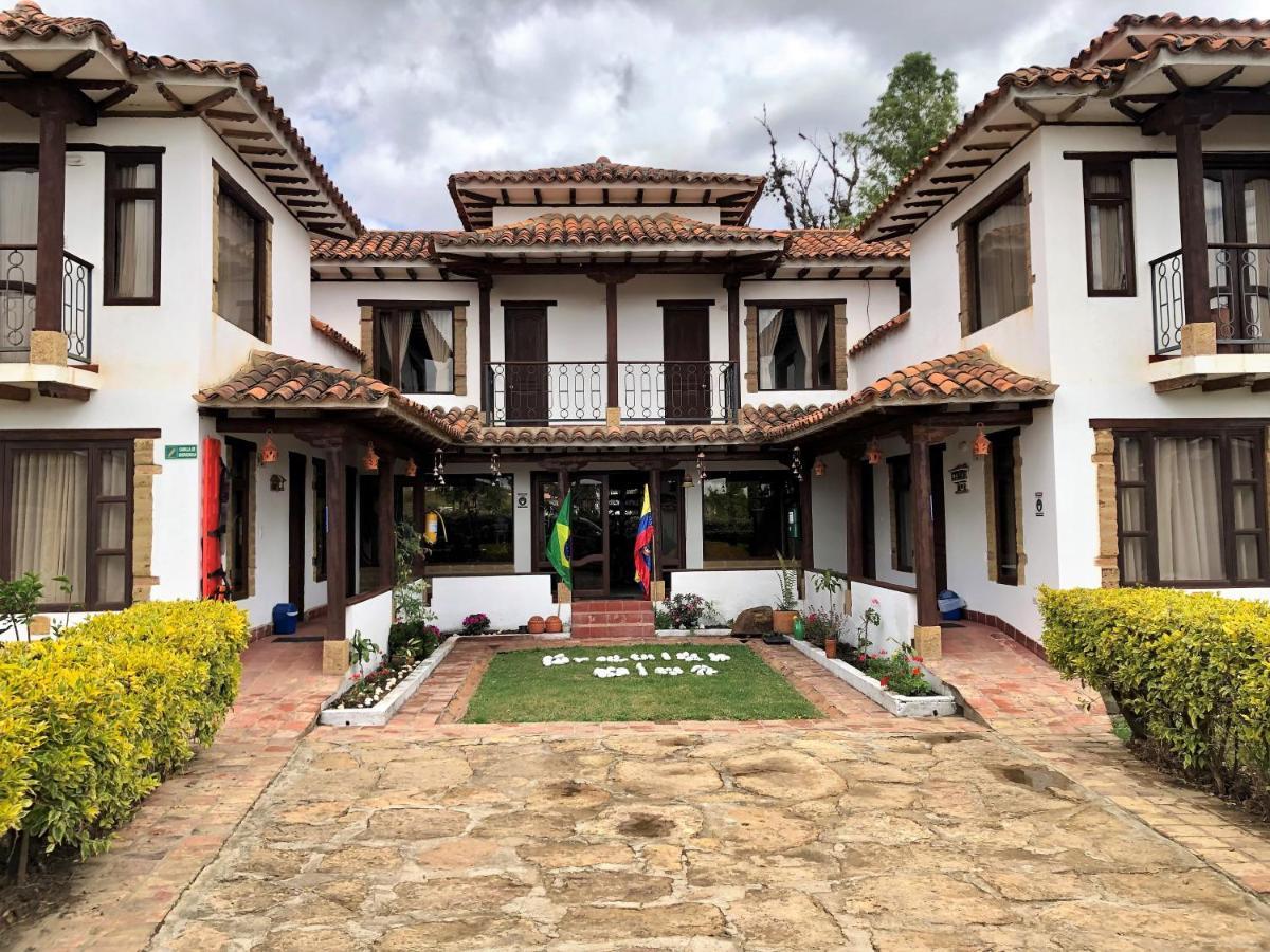 El Pozzo Hotel Campestre Виля Де Лейва Екстериор снимка