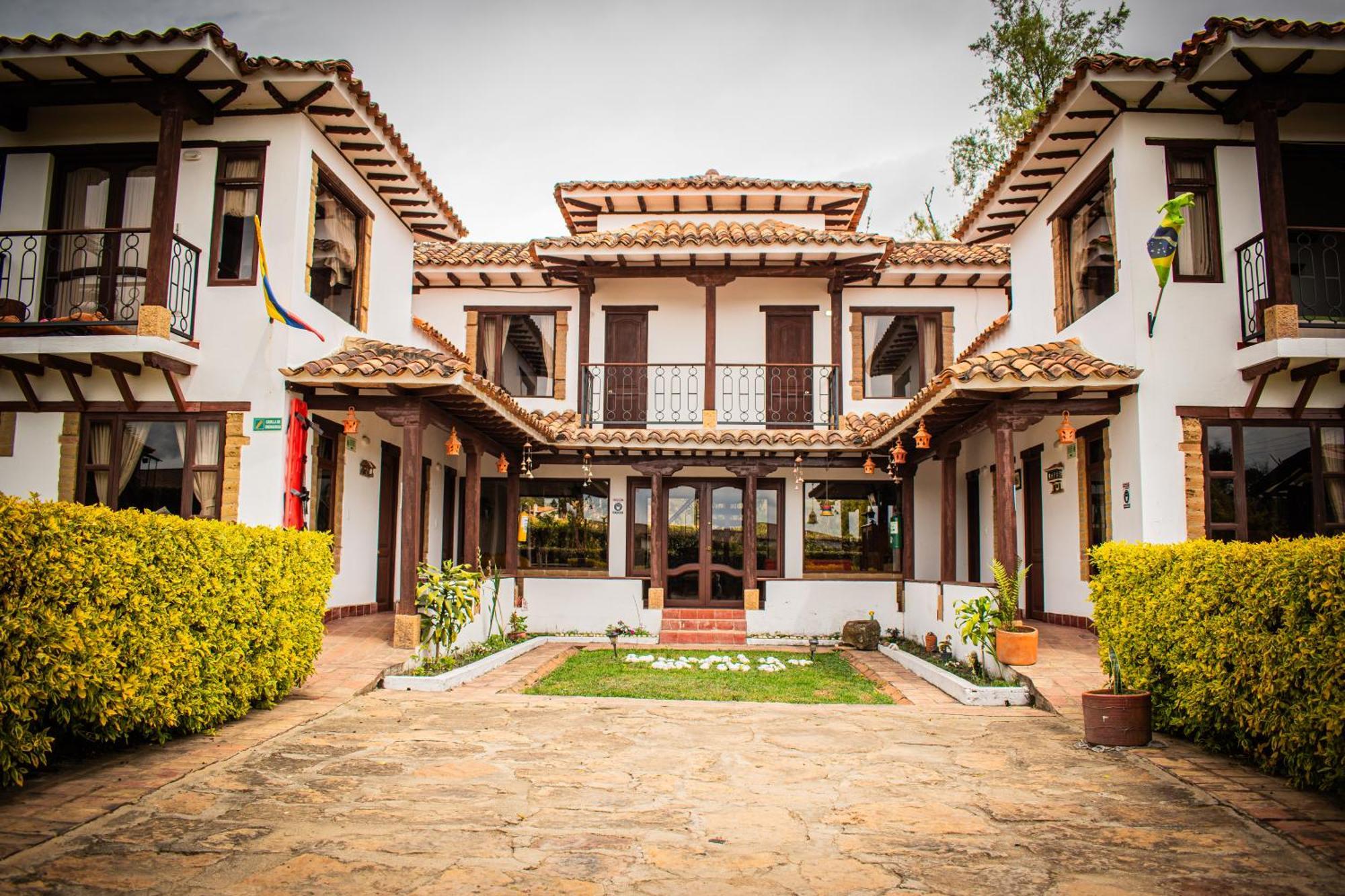 El Pozzo Hotel Campestre Виля Де Лейва Екстериор снимка