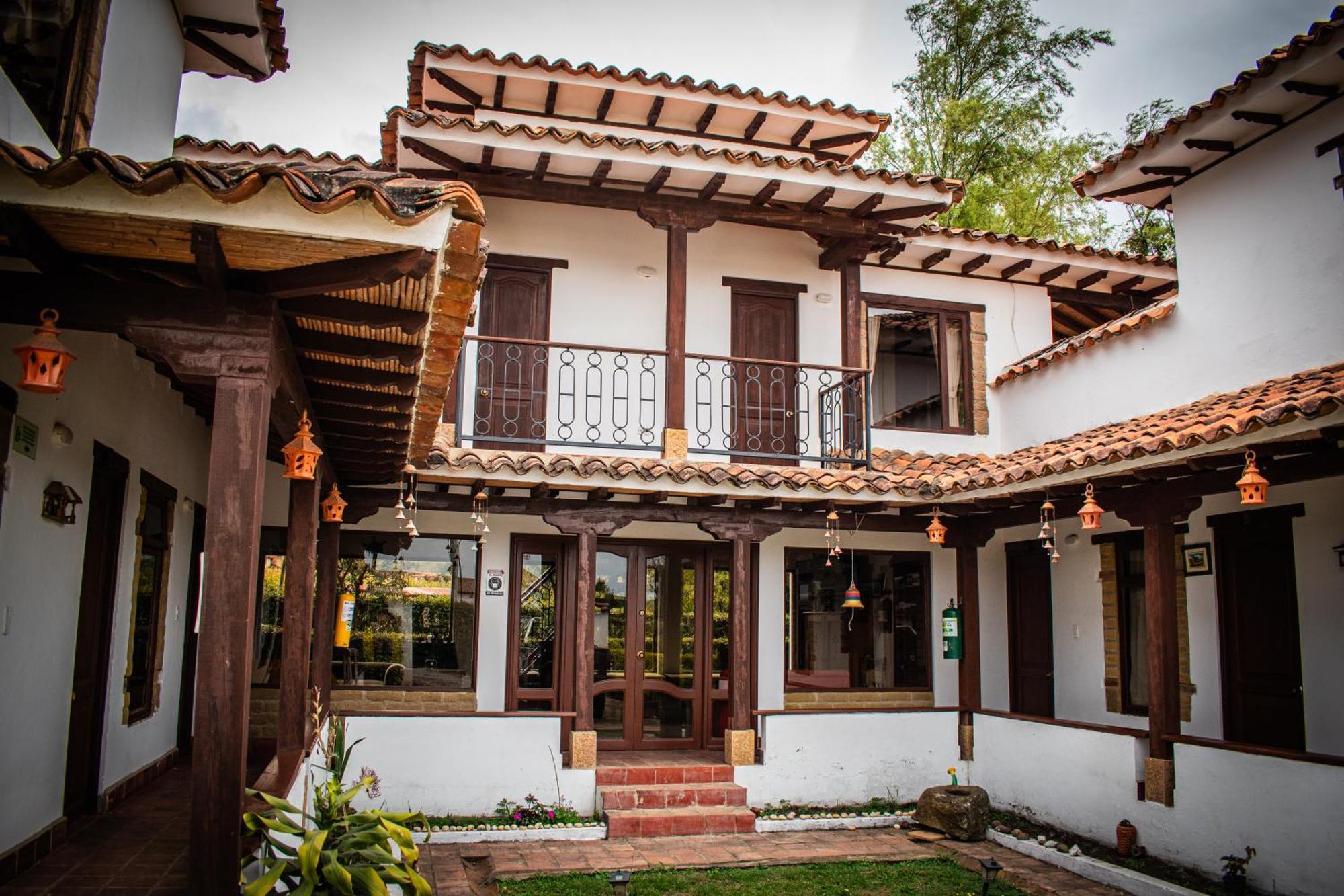 El Pozzo Hotel Campestre Виля Де Лейва Екстериор снимка