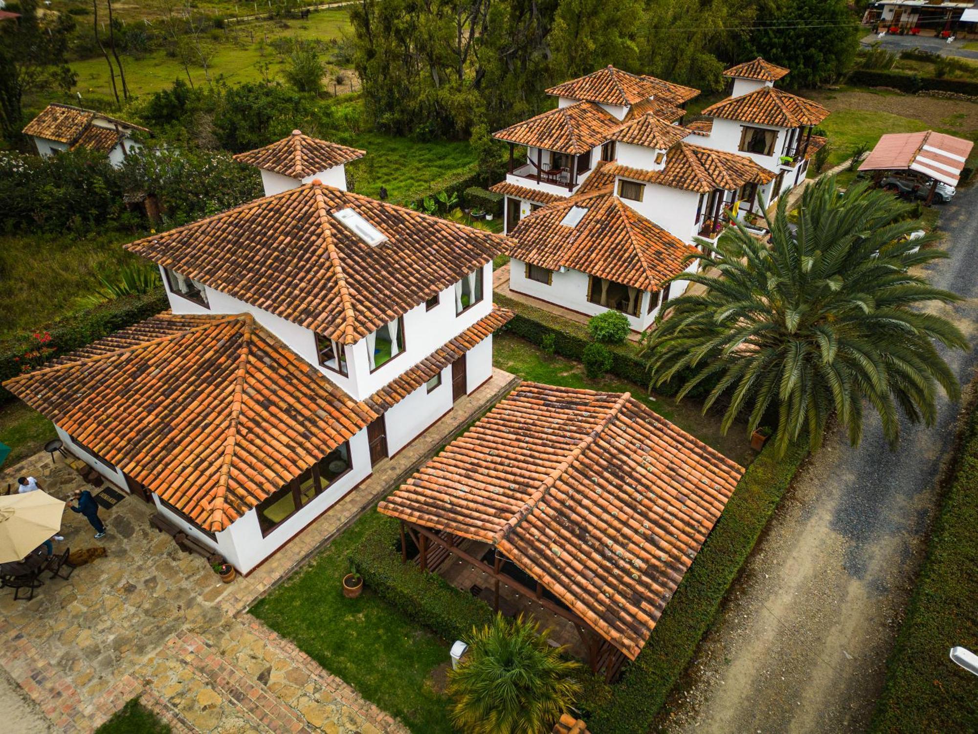 El Pozzo Hotel Campestre Виля Де Лейва Екстериор снимка