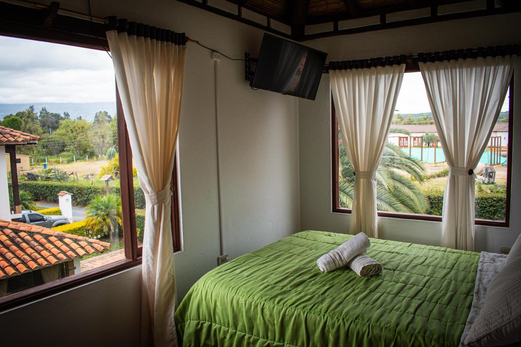 El Pozzo Hotel Campestre Виля Де Лейва Екстериор снимка
